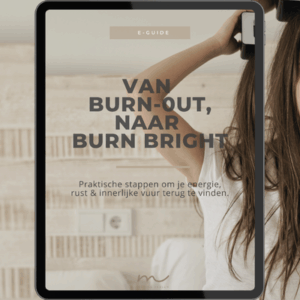 cover van Burn-Out naar Burn Bright - digitale gids voor vrouwen