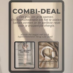 combi-deal eGuide Het begint met jou en hypnomeditatie Terug naar jezelf