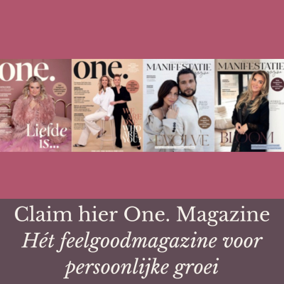 One. Magazine. Het magazine voor persoonlijke groei